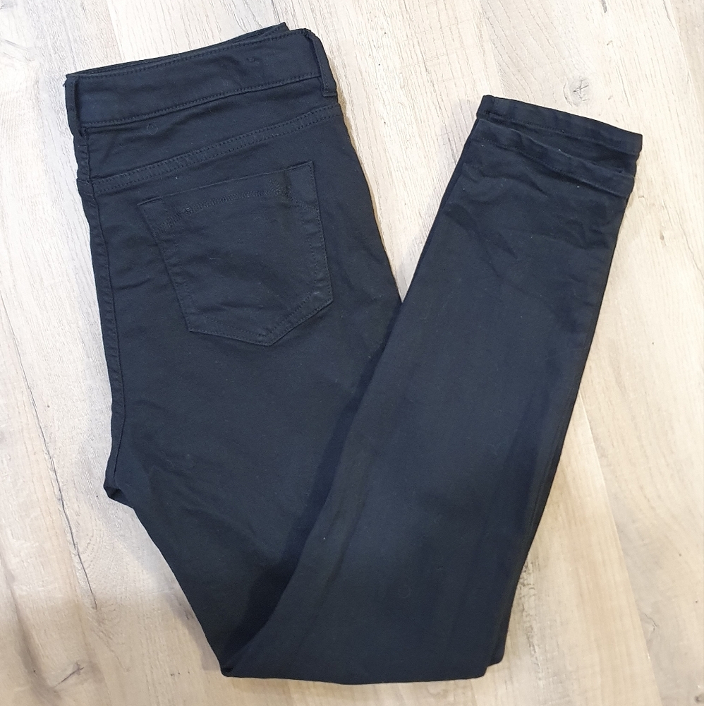 Nanette Lepore high waist Gramercy Skinny Jeans, black, size 8